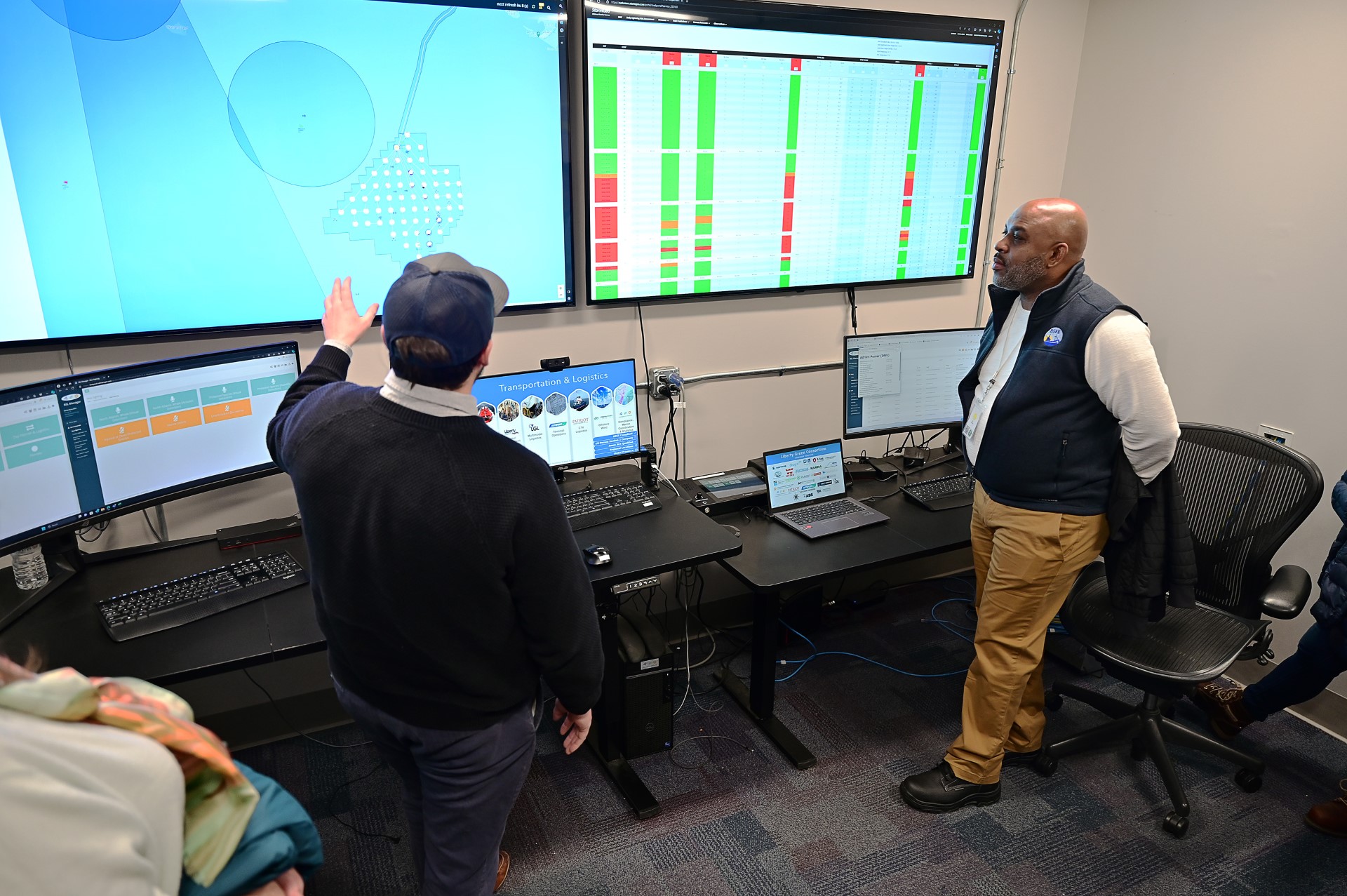 BSEE Leaders Tour Control and Coordination Centers for